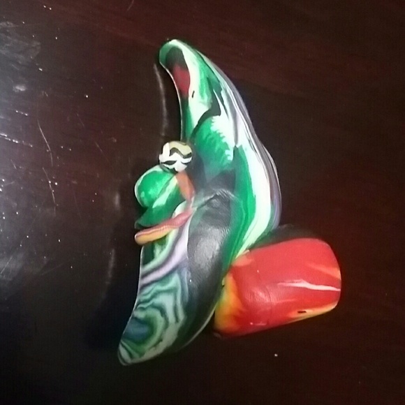 Incense Holder Tye Dye Moon / Banana - Picture 2 of 6